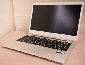 NoT614☆DosPara自作系13.3型ノートPC Diginnos Altair F-13KR 通電NG・ヒンジ破損ジャンク！第8世代Core i5?/メモリ8GB?/SSD欠☆