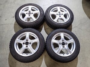 YS14365【送料無料165/65R14】タンク 700系パッソ ブーン ルーミー トール等 中古スタッドレスセット★14×5.5J 100/4H ET39★