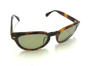 1円 ■美品■ OLIVER PEOPLES オリバーピープルズ Sheldrake-SUN DM べっ甲調 サングラス メガネ 眼鏡 レディース ブラウン系 FF7077