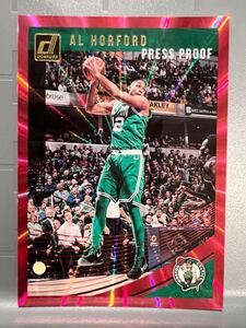 Red Press Proof /99枚限定 18-19 Panini Donruss Al Horford NBA Celtics ボストン セルティックス ユニフォーム All-star バスケ