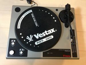 vestaxベスタクスPDX a1ミタチ製初期型グレーボディー1990年代 ビンテージターンテーブル中古可動品②
