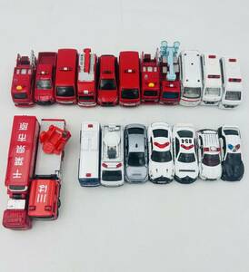 ◯トミカ　緊急車両　まとめ　消防車　パトカー　救急車など　テコロジートミカあり　タカラトミー◯tomica TAKARATOMY