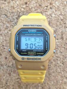 美品　DW-5600C-9BV (1987)　G-Shock　Casio　200M　海外流通モデル　DW-5000　初期　ヴィンテージ　コレクション　希少　レア