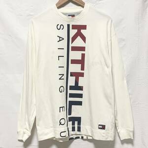 KITH TOMMY HILFIGER ロンT ロングスリーブ Tシャツ S コラボ トミーヒルフィガー