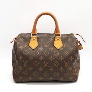 (完全現状品) LOUIS VUITTON モノグラム スピーディ25 M41528 旧型 ハンドバッグ ミニボストン ルイヴィトン パドロック(南京錠)付き