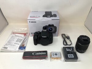 ◆Canon キャノン EOS KISS STMレンズキット X7i デジタル一眼レフカメラ レンズ 箱付き 中古◆13268