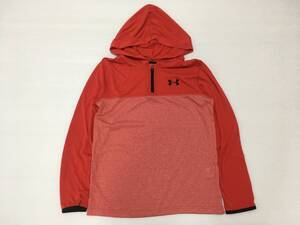 アンダーアーマー ヒートギア パーカー キッズXL ドライストレッチ トレーニングウェア 　　　heat gear UNDER ARMOUR◯1462 石