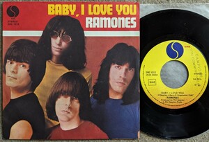 Ramones-Baby,I Love You★伊Orig.7"