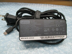 Lenovo純正 ADLX45YCC2A USB Type-C MAX 45W ACアダプター