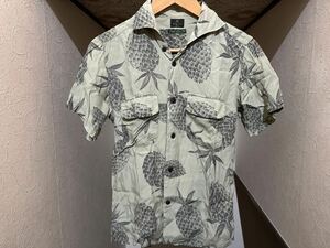  OLD JOE & Co / オールドジョーパイナップル 半袖 レーヨン アロハシャツ 38 S 古着 ラルフRRL