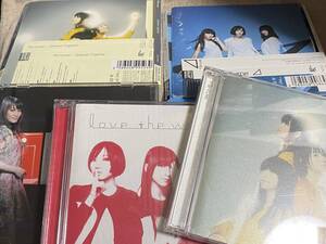 Perfume パフューム 「love the world」「Dream Fighter」「ワン・ルーム・ディスコ」 CD + DVD 3枚セット オマケ付