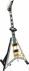 【新品　未開封レプリカ・ギター】ランディーローズ/ Signature White Flying V Mini Guitar Replica Collectible　約10インチ