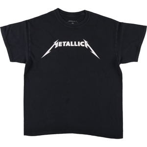 古着 METALLICA メタリカ バンドTシャツ バンT メンズL相当 /eaa465706