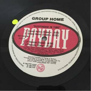 レコード GROUP HOME / SUSPENDED IN TIME,THA REALNESS