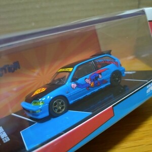 CIVIC ef9 ef 1/64 INNO MODEL ホンダ シビック ミニカー スーパーマン HONDA advan minicar race JDM NG Superman racing コレクション