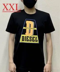 ディーゼル　Tシャツ 0723　ブラック　XXLサイズ　新品タグ付　A10376