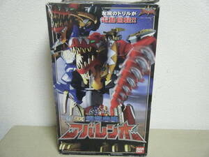 1円～当時物 爆竜戦隊アバレンジャー DX 爆竜合体 アバレンオー 電動回転 バンダイ BANDAI 超合金