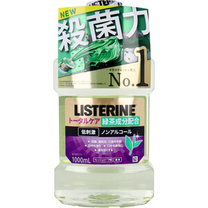 【まとめ買う】薬用 リステリン トータルケア 低刺激 ノンアルコール フレッシュリーフ味 1000mL×40個セット