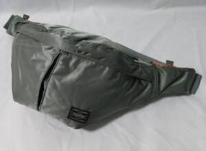 《新品・未使用》PORTER TANKER WAIST BAG（Lサイズ）ポーター　吉田カバン　タンカー　ボディバッグ　MA-1系　ミリタリー　定価18,150円　