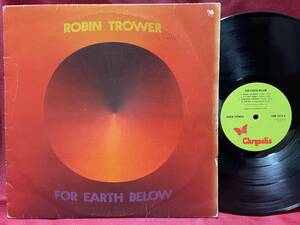 ◆UKorg盤!◆ROBIN TROWER◆FOR EARTH BELOW◆