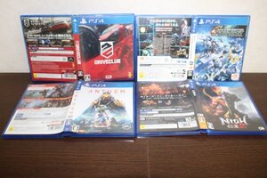 [PS4]　仁王２/ANTHEM/DRIVECLUB/SDガンダム ジージェネレーション ジェネシス　4本セット（中古品）