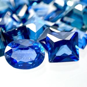 1円〜!!◆サファイアおまとめ25ct◆d 約5g ルース 裸石 宝石 Sapphire コランダム jewelry ジュエリー ブルー w3 146