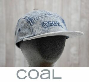 【新品】23 COAL EDISON CAP - LIGHT ACID WASH コール 5パネル キャップ 正規品