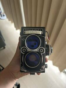 （美品）ROLLEIFLEX 3.5F ホワイトフェイス＊Xenotar 75mm F3.5＊メーター動作＊ローライフレックス