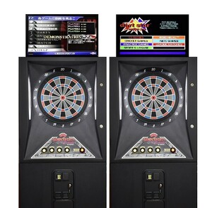 即決■ダーツマシン ライブ1+アバンティ 【24インチワイドモニター！】 マトリックスシート新品★1台の出品