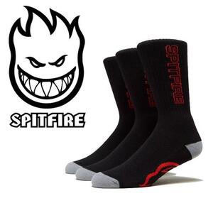 【 SPITFIRE 】CLASSIC 87’ 3-PACK SOCK スピットファイア ソックス 靴下 3足組