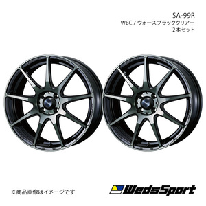 WedsSport/SA-99R MRワゴン MF22S アルミホイール2本セット【16×5.0J 4-100 INSET45 WBC】0073866×2