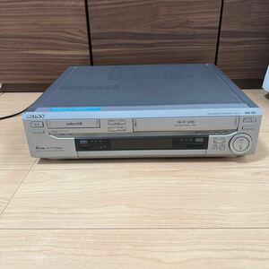 SONY ソニー Hi8/VHSダブルデッキビデオ WV-H6 ジャンク 