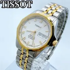 【美品】TISSOT ティソ　PR100 自動巻き　デイデイト　メンズ　腕時計