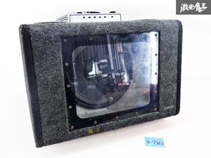 【動作OK! 保証付】 JL AUDIO 汎用 12インチ ボックス スピーカー ウーファー ウーハー アルパイン ２チャンネル アンプ MRV-T505 付 棚I-2