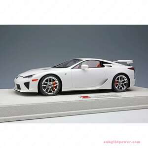 メイクアップ EIDOLON 1/18 Lexus LFA 2010 Rear Wing up ホワイテストホワイト EML111A【世界限定50台】