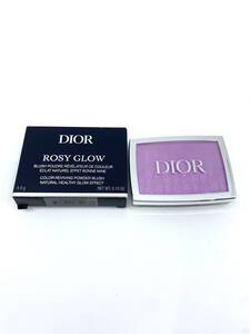 【試し塗り程度の使用に見受けられる】Dior ディオール ロージー グロウ 063 PINK LILAC チークカラー【人気/送料無料】