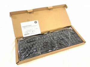 送料無料【米軍放出品】未使用品 HP USBキーボード 1台 英文タイプ SK-2025 デスクトップキーボード (80)☆CF25N