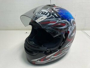 【★22-2374】■ジャンク■ARAI アライ VECTOR SNELL YF DESIGN ヘルメット スパイダー（0242）