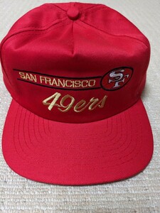 nfl サンフランシスコ 49ナーズ キャップ 帽子 49ers cap vintage