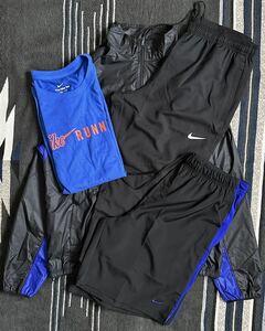 NIKE 新品未使用 NEWMODEL2024 Storm-FIT ランニングジャケット・Dri-FITチャレンジャー ウーブンパンツランニングウェア４セット