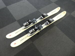 ☆スキー板 BLIZZARD ビンディング 約120cm FREE RIDE ショートスキー SALOMON 1円スタート ☆