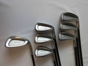 ★HONMA ホンマ KLM 500 LADYS COLLCTION 90 アイアン #5-#10.Sw 純正カーボンシャフト L H336★レア★激安★中古★7本セット レディース★