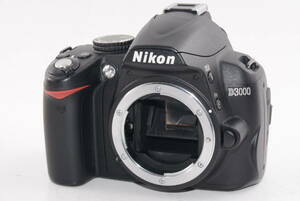 【外観特上級】ニコン Nikon D3000 ボディ　#s9744