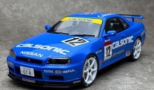 ▲1/18 Solido NISSAN GT-R (R34) 2000