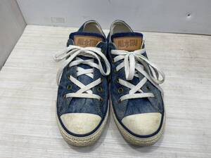 送料無料S74611 コンバース スニーカー ALL STAR デニム CONVERSE 24cm