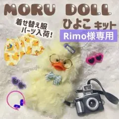 モールドール【ヒヨコ】キット 韓国で大人気のモール人形が作れるキット　あひる