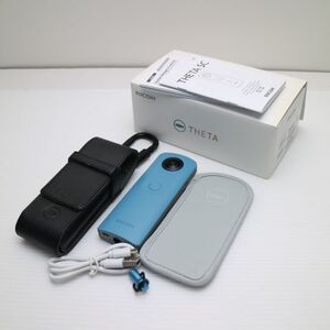 美品 RICOH THETA SC Blue 即日発送 コンデジ RICOH 本体 あすつく 土日祝発送OK