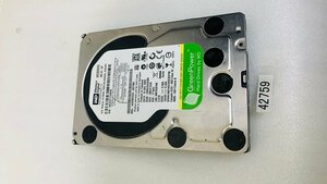 2TB SATA ハードディスク 2000GB HDD 2TB 3.5 インチ WD DC wd20evds-63t3b0 使用時37707間時間