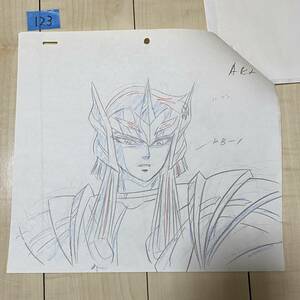 管123 聖闘士星矢 原画（下書き原画) ハーゲン 当時物・貴重な品！！