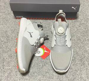 新品◇PUMA GOLF プーマ ゴルフ◇28.0㎝ ◇イグナイト パワーアダプト ケージド ディスク スパイクシューズ